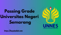 Passing Grade Universitas Negeri Semarang