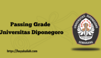 Passing Grade Universitas Diponegoro