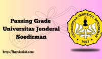 Passing Grade Universitas Jenderal Soedirman