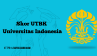 Skor UTBK Universitas Indonesia