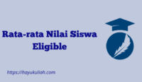 Rata-Rata Nilai Siswa Eligible